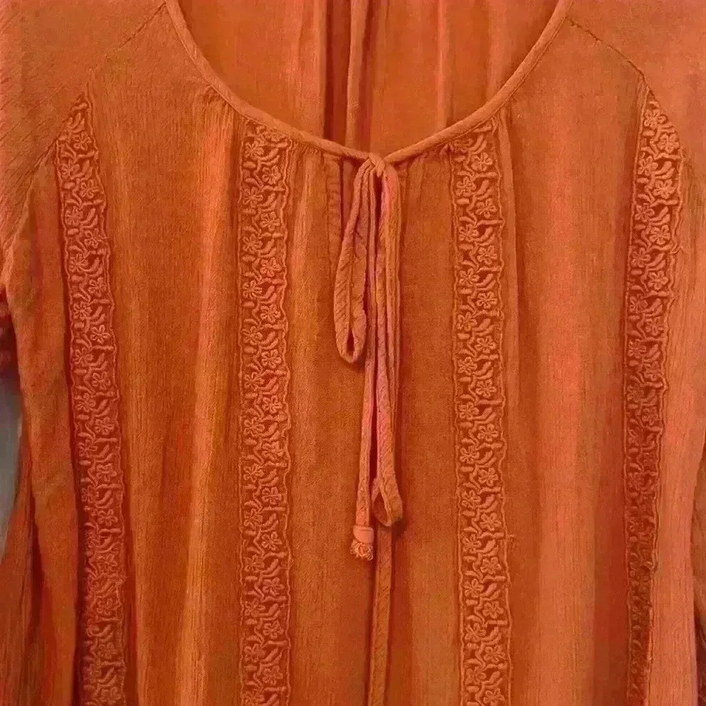 American Rag - Women’s XS - Loose Fit Lace Long Sleeve Top - Picture 3 of 5